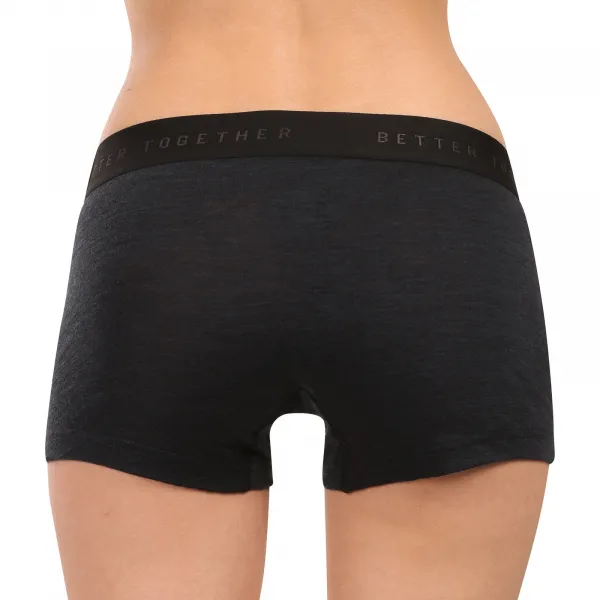 Dámske nohavičky Sensor Cordura merino s nohavičkou čierne (25100013) M