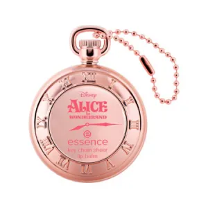 essence balzam s príveskom - Disney Alice in Wonderland key chain sheer lip balm 01