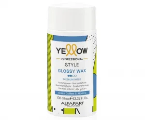 Tekutý vosk na vlasy Yellow Professional Style Glossy Wax - 100 ml + darček zadarmo