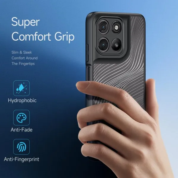 DUX AIMO Ochranný kryt pre Motorola Moto G57 Power čierny