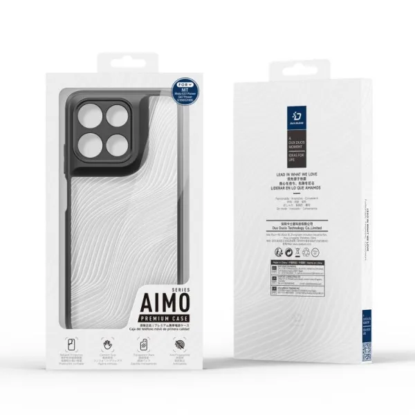 DUX AIMO Ochranný kryt pre Motorola Moto G57 Power čierny