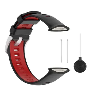 SPORTY Vymeniteľný silikónový remienok Polar Vantage V2 čierno-červený