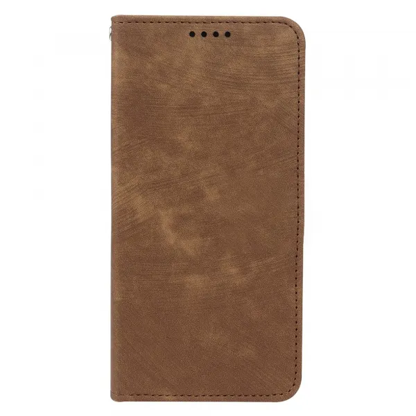 MAGNETIC Zaklápací kryt pre T Phone 3 Pro hnedý