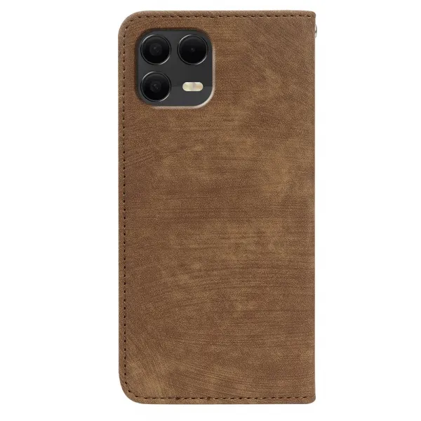MAGNETIC Zaklápací kryt pre T Phone 3 Pro hnedý