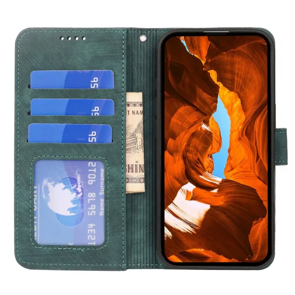 MAGNETIC Zaklápací kryt pre T Phone 3 Pro zelený