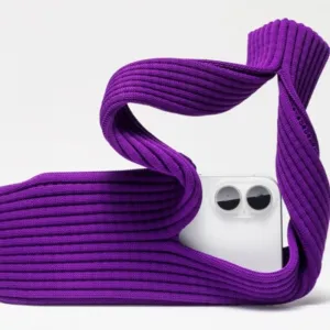 SOFT POCKET Puzdro / kapsa na mobil 40cm fialová