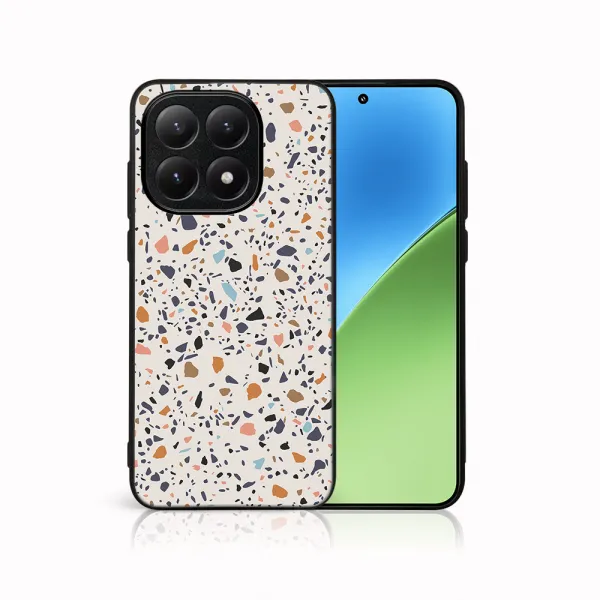MY ART Ochranný kryt pre Xiaomi 15T BEIGE TERRAZZO (162)