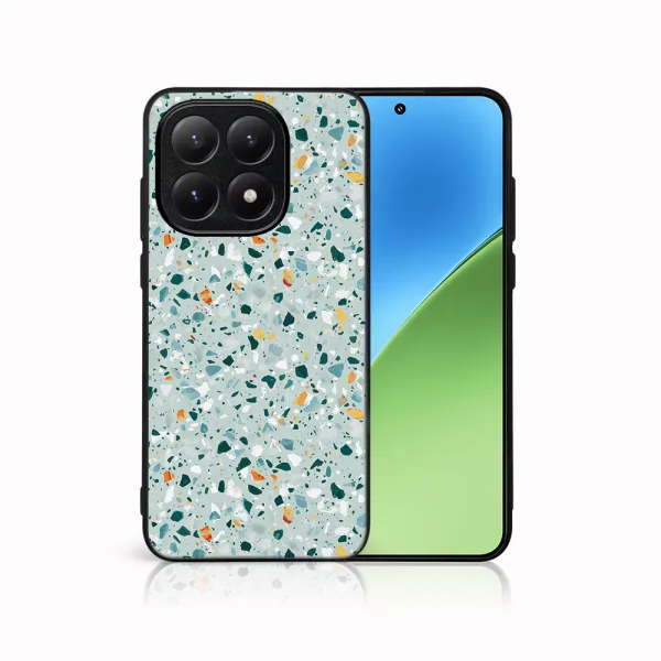 MY ART Ochranný kryt pre Xiaomi 15T BLUE TERRAZZO (164)