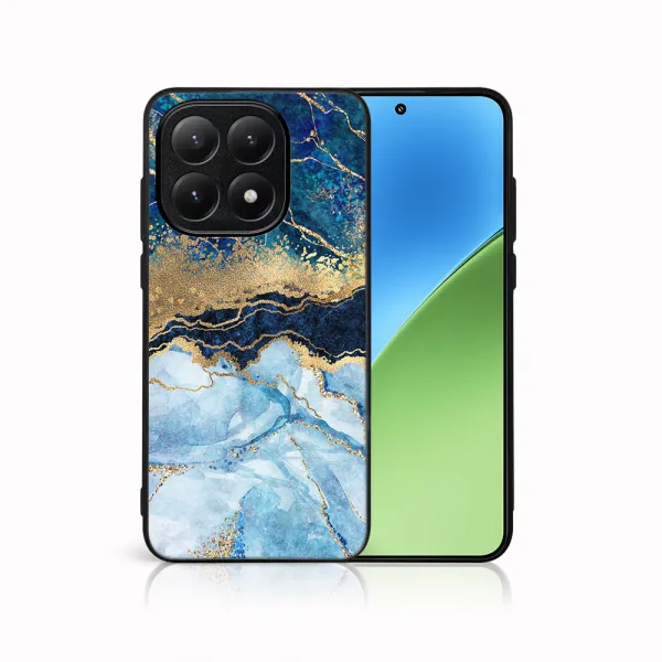 MY ART Ochranný kryt pre Xiaomi 15T BLUE MARBLE (141)