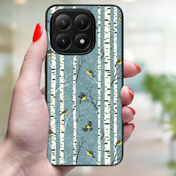 MY ART Kryt s vianočným dizajnom Xiaomi 15T BIRCH (072)