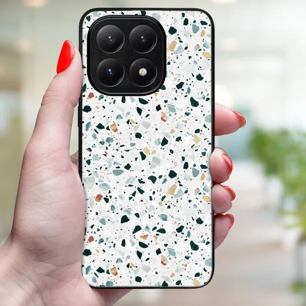 MY ART Ochranný kryt pre Xiaomi 15T GREY TERRAZZO (163)