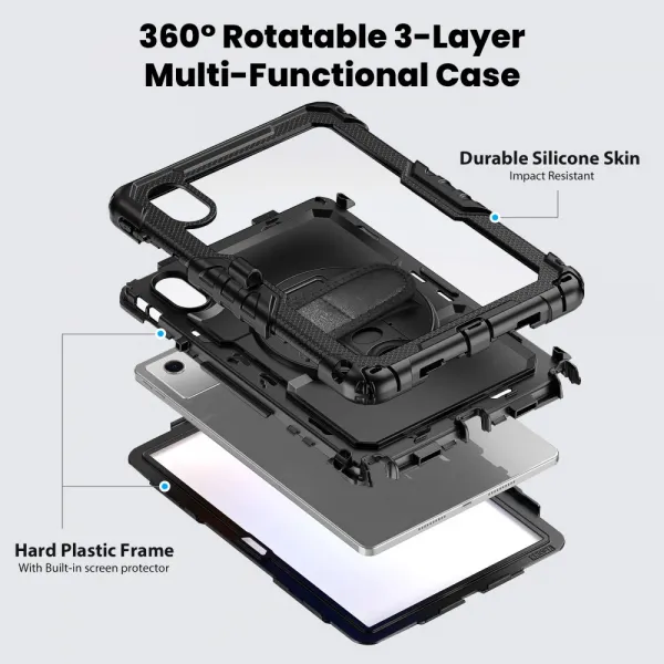 Tech-Protect Solid kryt na Lenovo Idea Tab 11'', čierny (TEC331949)