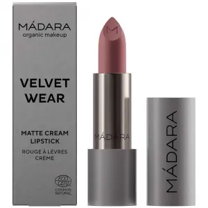 MÁDARA Velvet Wear matný rúž odtieň #31 Cool Nude 3,8 g