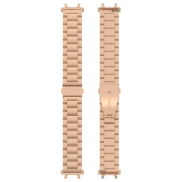 BStrap Stainless Steel remienok na Xiaomi Amazfit Active Edge, rose gold