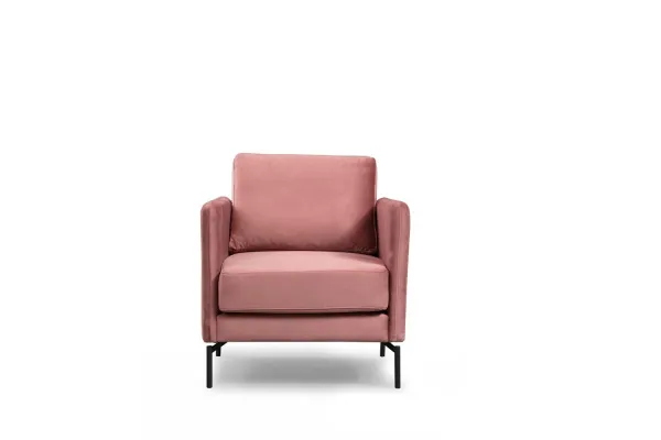 Hanah Home Křeslo Sino růžové