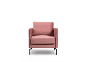Hanah Home Křeslo Sino růžové