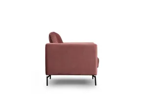 Hanah Home Křeslo Sino růžové