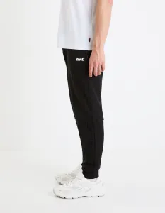 Čierne pánske tepláky Celio UFC