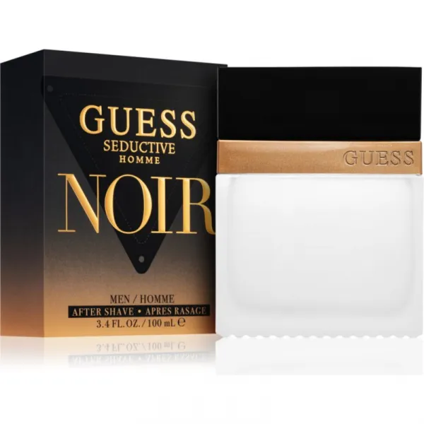 Guess Seductive Homme Noir voda po holení pre mužov 100 ml