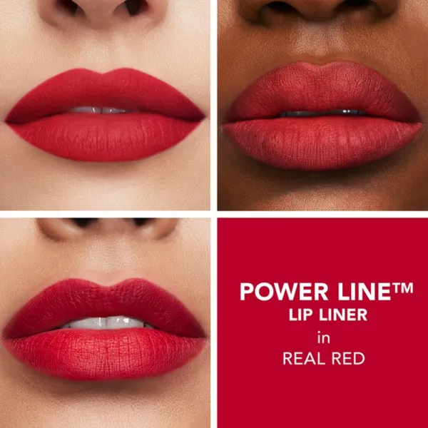 Buxom POWER LINE™ PLUMPING LIP LINER krémová ceruzka na pery so zväčšujúcim efektom odtieň Real Red 0,3 g