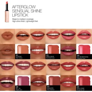 NARS Afterglow Sensual Shine Lipstick hydratačný lesklý rúž odtieň BOEHEME 1.5 g
