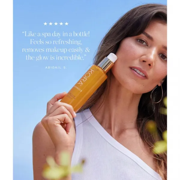 KORA Organics Turmeric Glow Foaming Cleanser čistiaca pena na tvár 150 ml