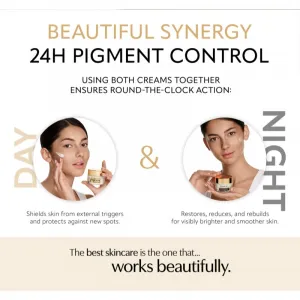 Lirene Derma Pigment Control Brightening Night Cream rozjasňujúci nočný krém pre pleť s hyperpigmentáciou 50 ml