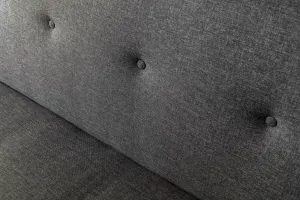 Trojmiestna rozkladacia pohovka Zola - Dark Grey