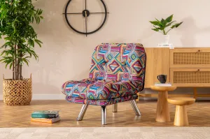 Hanah Home Rozkládací křeslo Misa Small vícebarevné