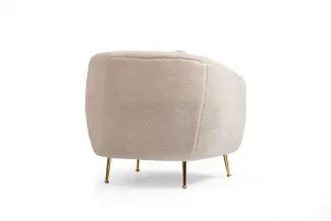 Kreslo ušiak Istiridye - Beige