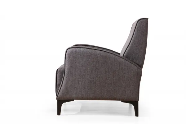 Kreslo ušiak Petra - Anthracite
