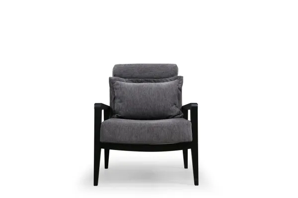 Kreslo ušiak Apollo - Grey