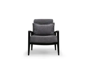 Kreslo ušiak Apollo - Grey