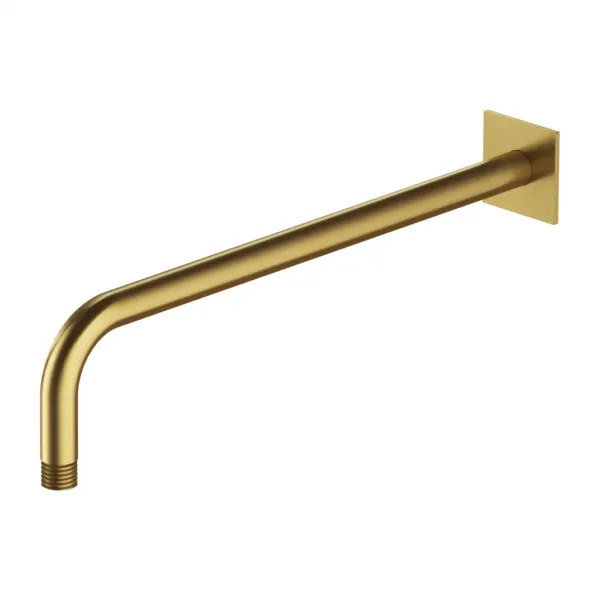 OMNIRES - nástenné sprchové rameno, 40 cm zlatá kartáčovaná /GLB/ RA01C/KGLB