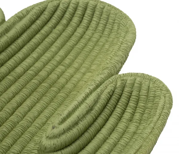 Mauro Ferretti Dekoratívny odkladací podnos Cactus 34 cm zelený