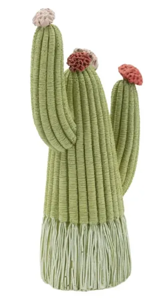 Mauro Ferretti Dekoratívna soška Cactus 20,5 cm zelená
