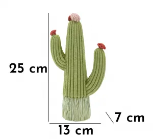 Mauro Ferretti Dekoratívna soška Cactus 25 cm zelená