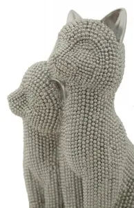 Mauro Ferretti Dekoratívna soška Sparky 21 cm strieborná