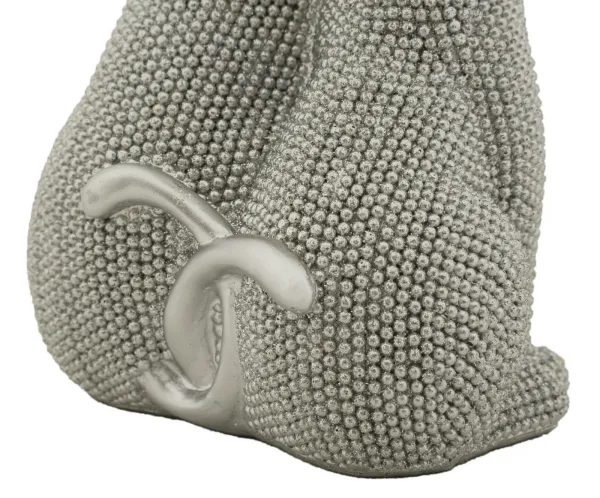 Mauro Ferretti Dekoratívna soška Sparky 21 cm strieborná