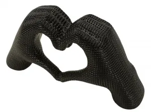 Mauro Ferretti Dekorácia Hands Lover 25 cm čierna