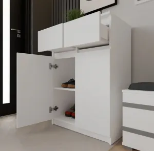 TP Living Komoda Malwa 2DD2S 70 cm biela