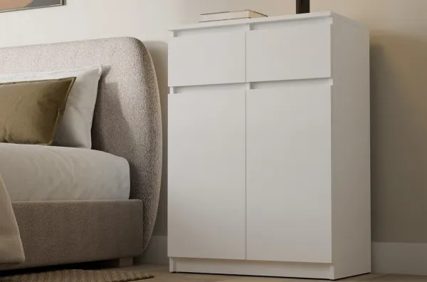 TP Living Komoda Malwa 2DD2S 70 cm biela