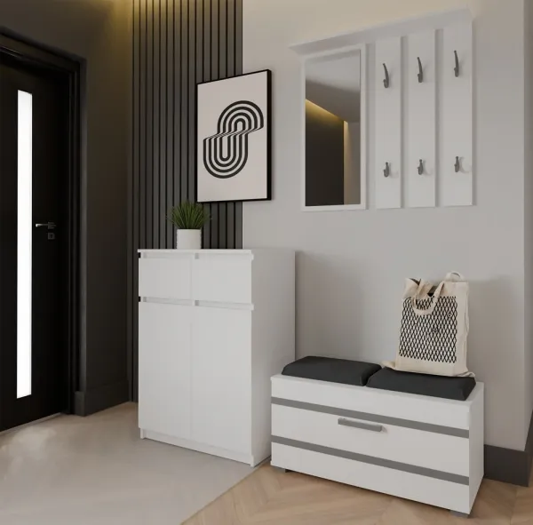 TP Living Komoda Malwa 2DD2S 70 cm biela