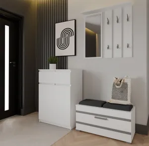 TP Living Komoda Malwa 2DD2S 70 cm biela