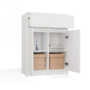 TP Living Komoda Malwa 2DD2S 70 cm biela