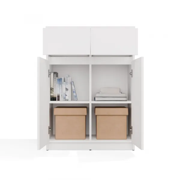 TP Living Komoda Malwa 2DD2S 70 cm biela