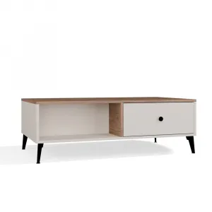 TP Living Konferenčný stolík Point 110 cm dub Castello/kašmírový