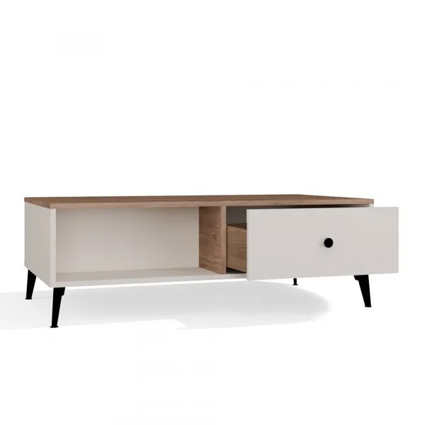 TP Living Konferenčný stolík Point 110 cm dub Castello/kašmírový