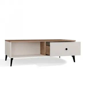 TP Living Konferenčný stolík Point 110 cm dub Castello/kašmírový