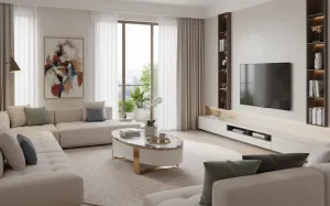 LivinHill Konferenčný stolík Stilig SR923 150 cm biely/zlatý/mramor